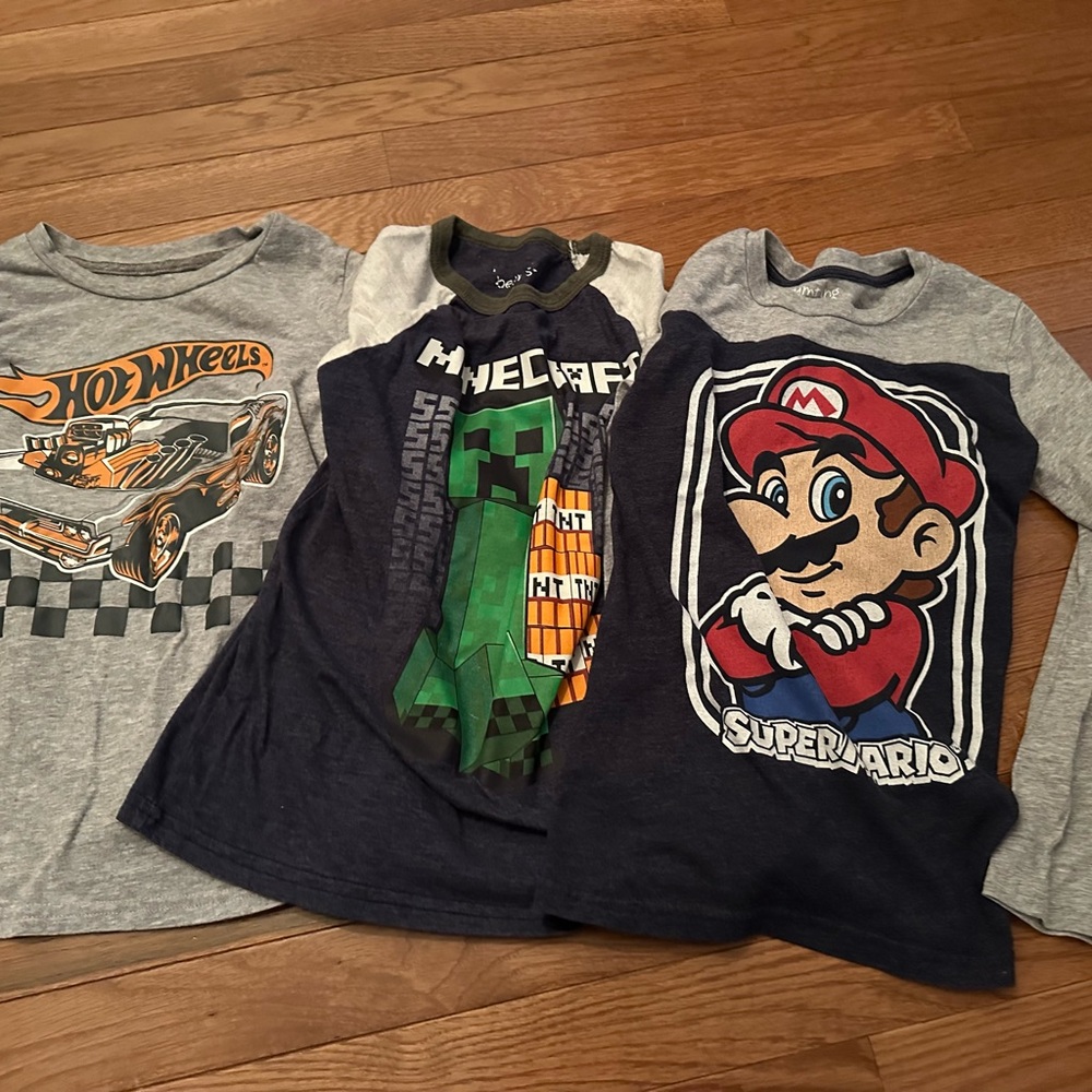 Jumping Beans Kids Long Sleeve Tees - Assorted Designs